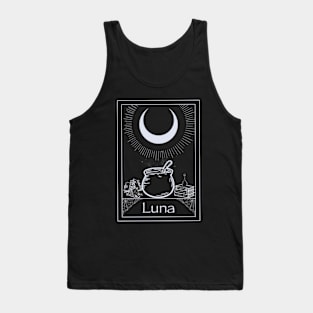 Luna Tarot Card Tank Top